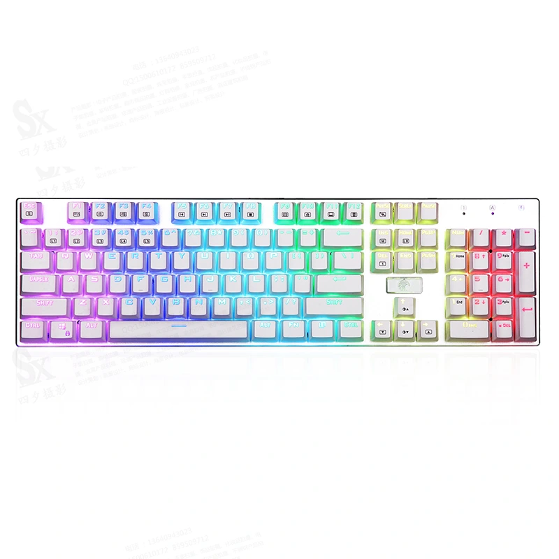 104 Taviri RGB Mechanical Gaming Keyboard USB Waea