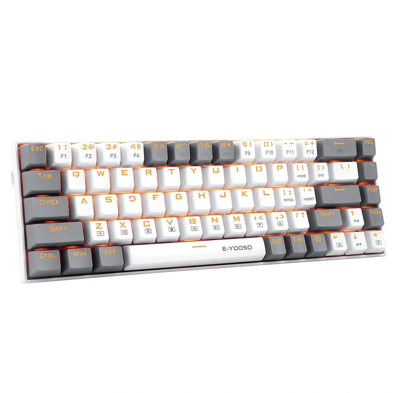 68keys Mechanical Gaming Wired LED Backlight Keyboard