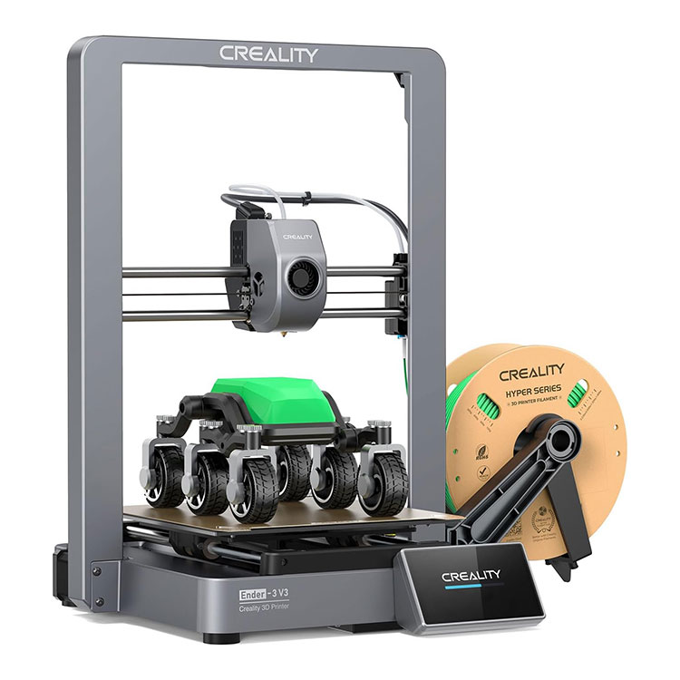 Creality Ender 3 V3 Super 3D Pūreretā 600mms Intelligent Taki Whaiaro